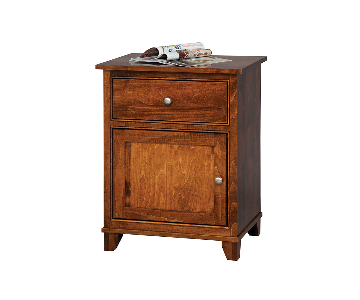 Hyland Park 1 Door 1 Drawer Nightstand Gigglin' Pig Caledonia, New York