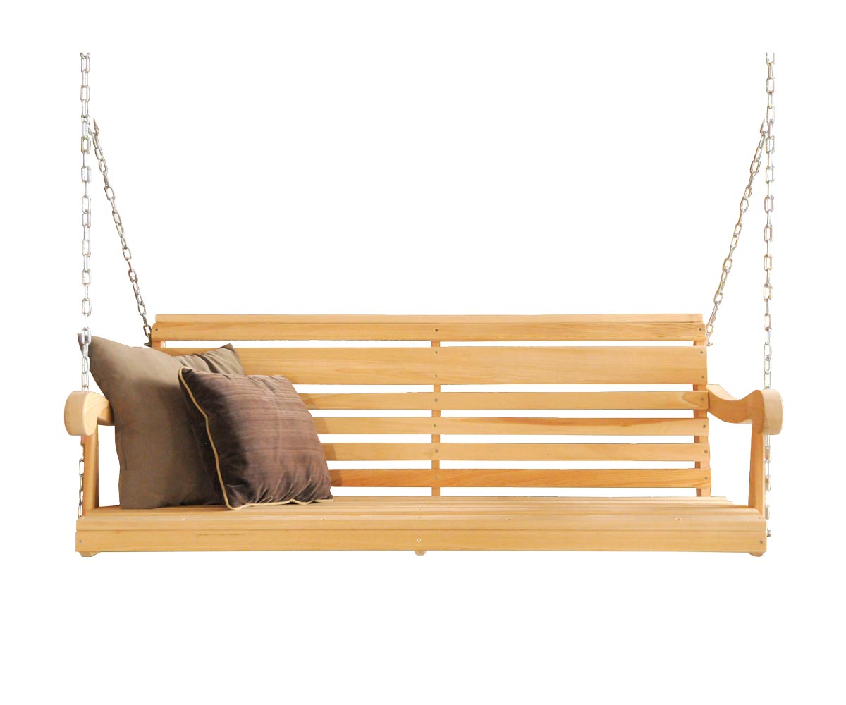 4' Classic Grandpa Swing Cypress Gigglin' Pig Caledonia, New York