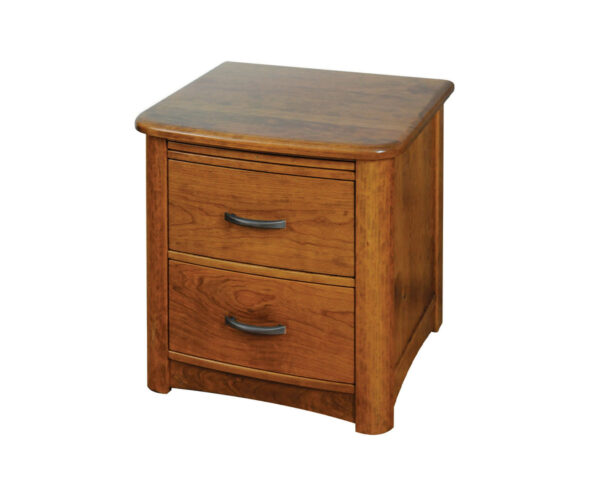 Meridian Two Drawer Nightstand