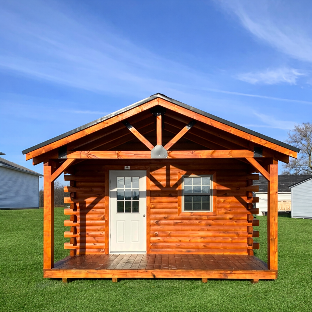 14' x 42' Yellowstone Cabin w/ 6' Porch - Image 2