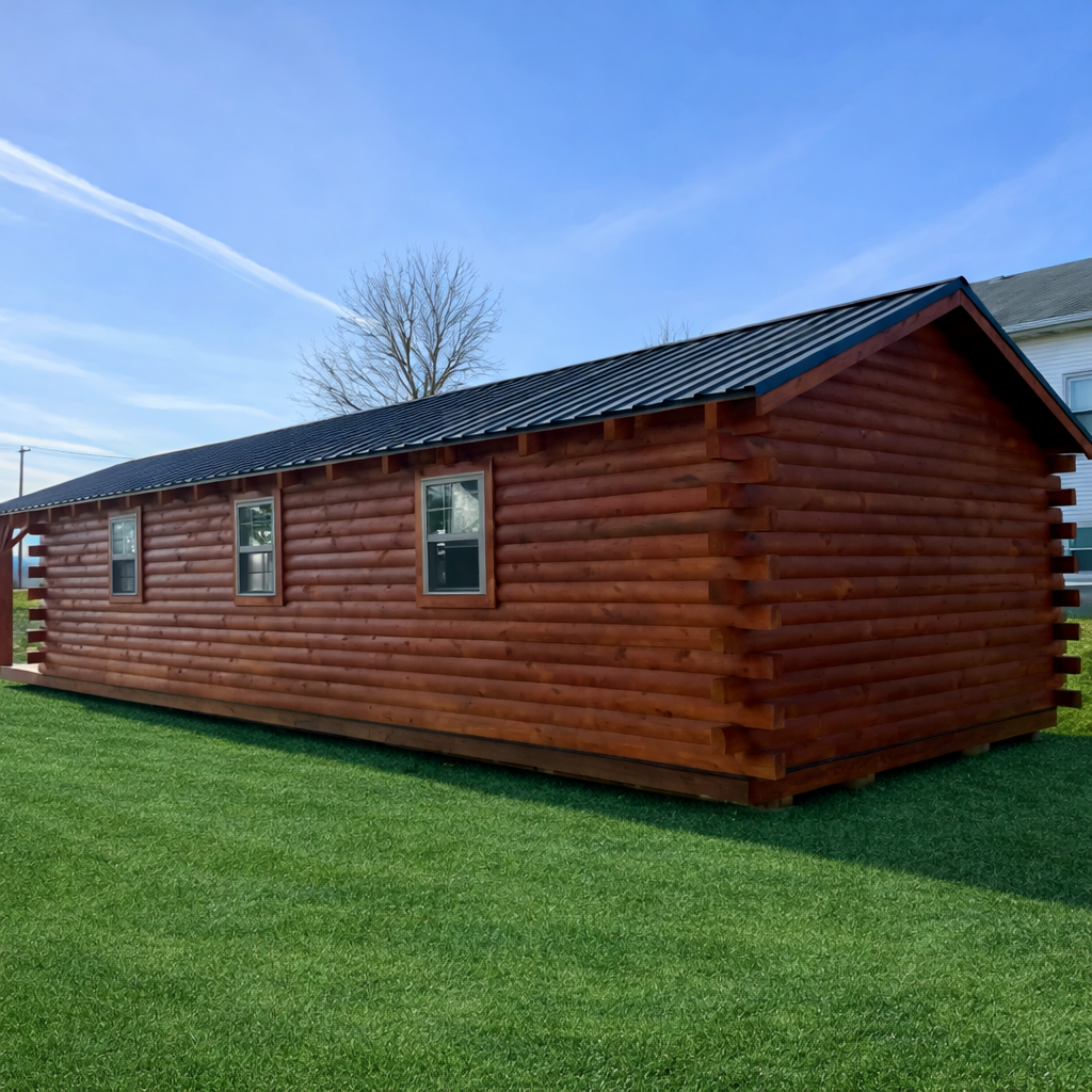 14' x 42' Yellowstone Cabin w/ 6' Porch - Image 4