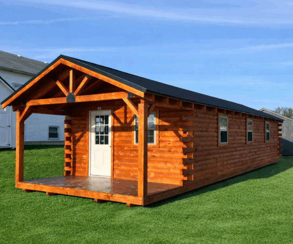 14' x 42' Yellowstone Cabin w/ 6' Porch