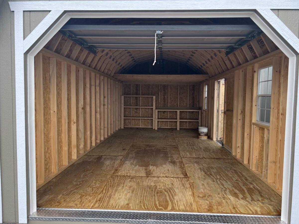 12' x 24' Lofted Barn Garage - Image 3