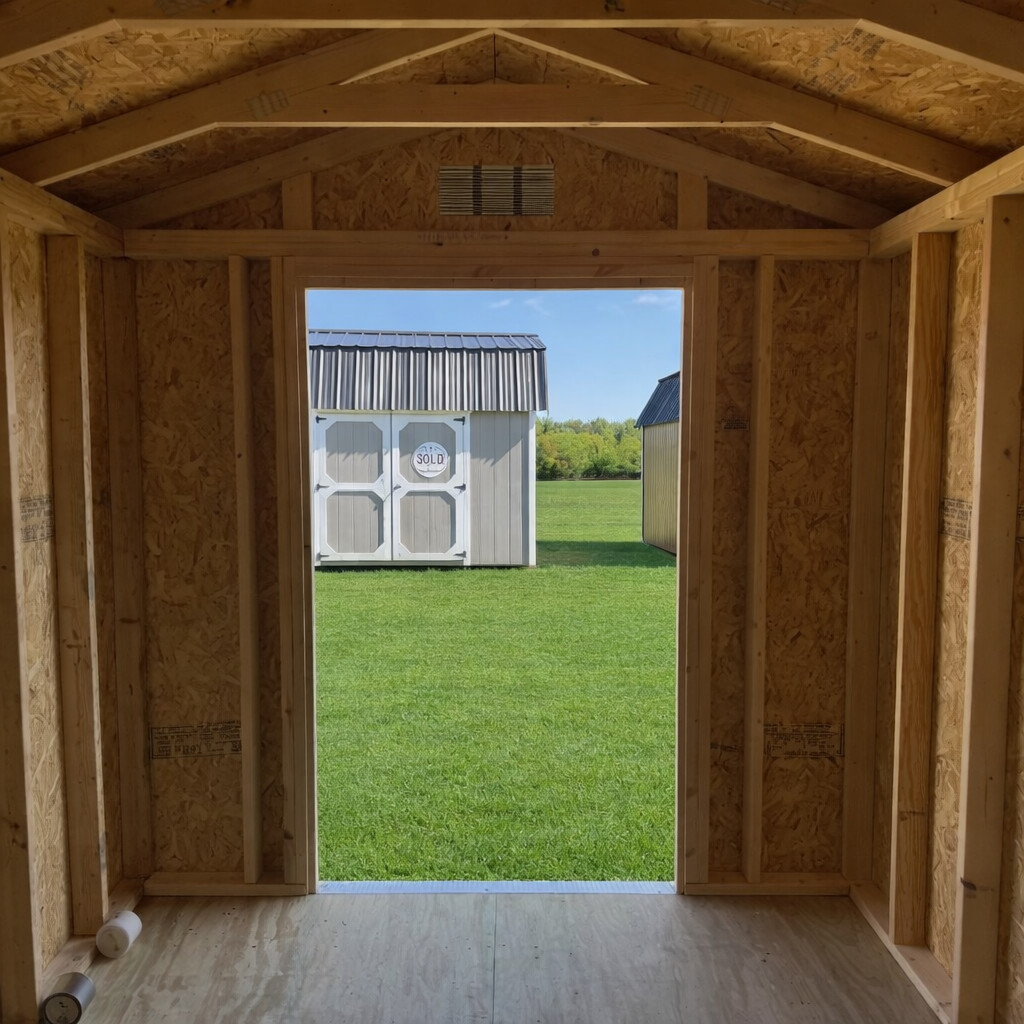 8' x 12' Utility Shed - Image 3