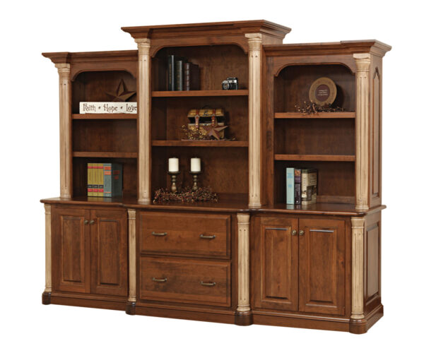 Jefferson 98" Base and Three Piece Hutch