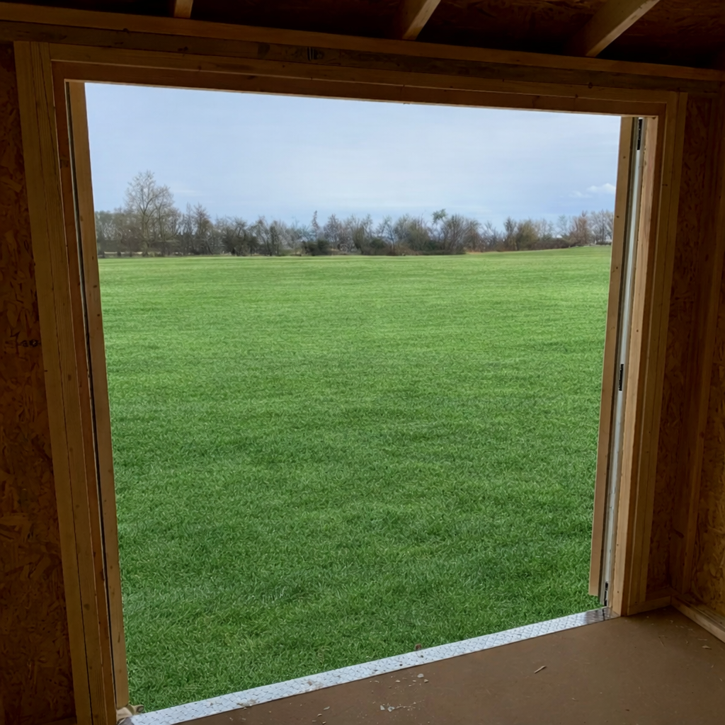8' x 8' Side Utility Shed - Image 3