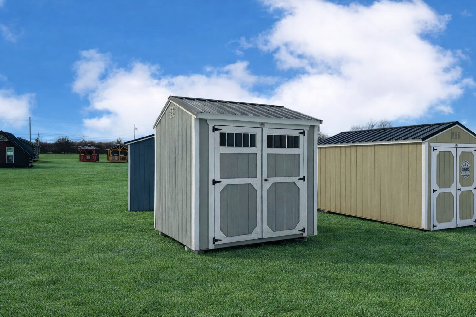 8' x 8' Side Utility Shed