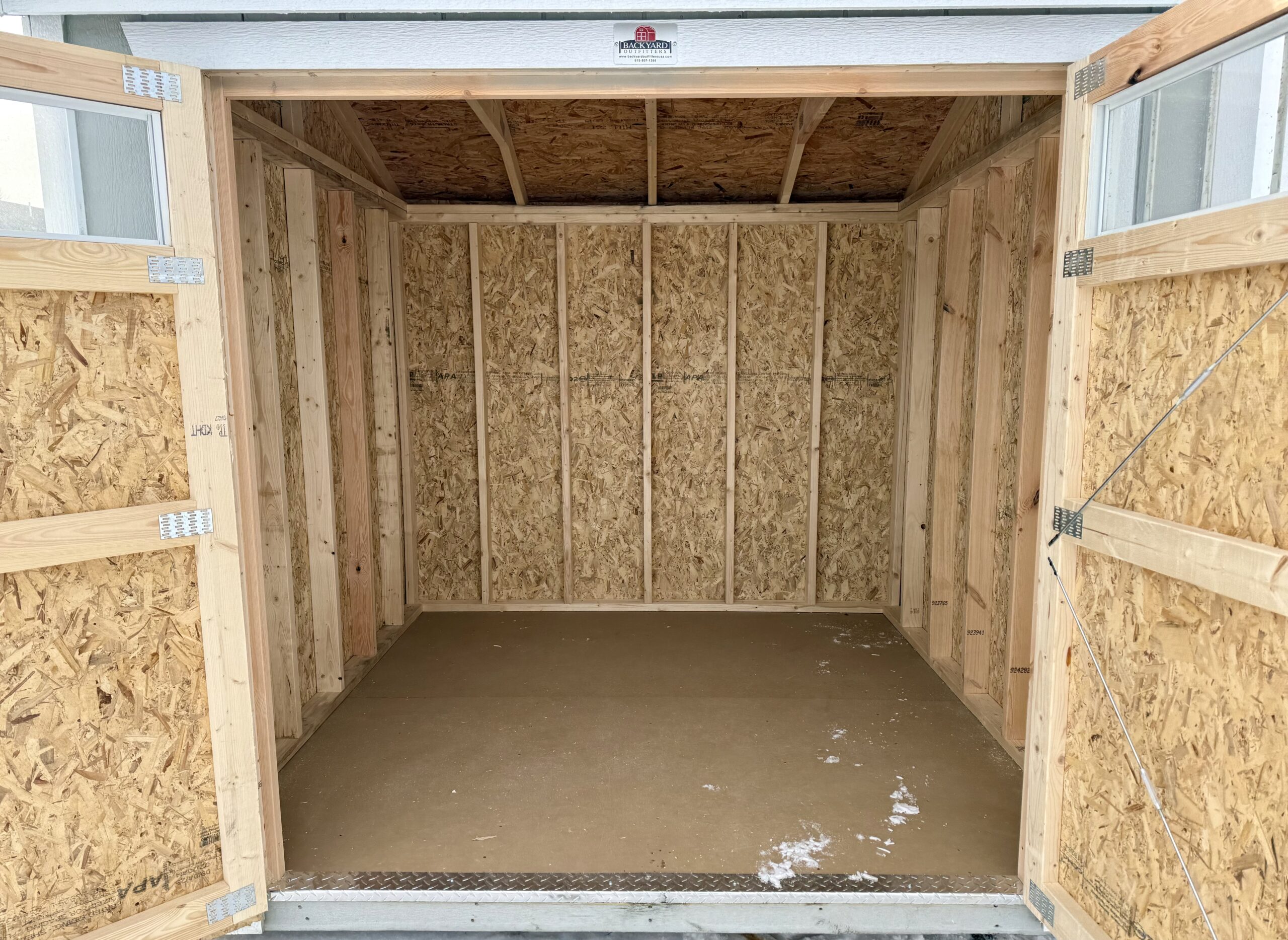 8' x 8' Side Utility Shed - Image 2