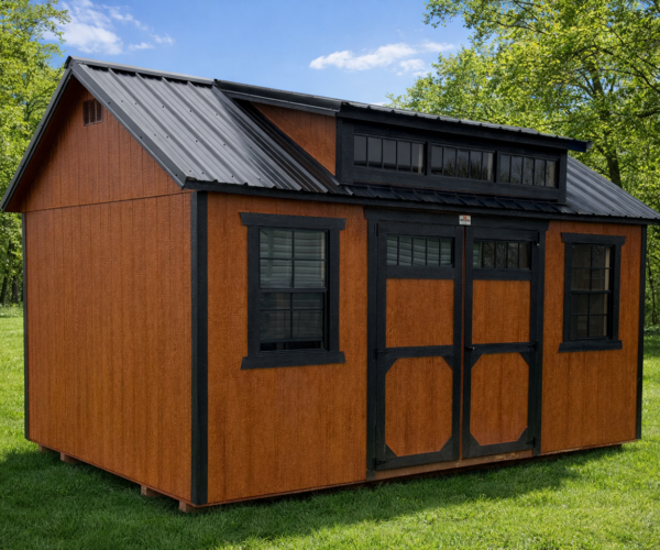 12' x 16' Utility Shed w/ Dormer