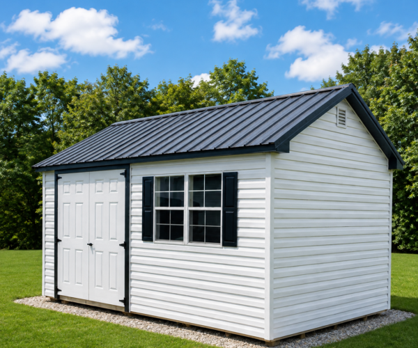 10' x 16' Utility Shed-Vinyl