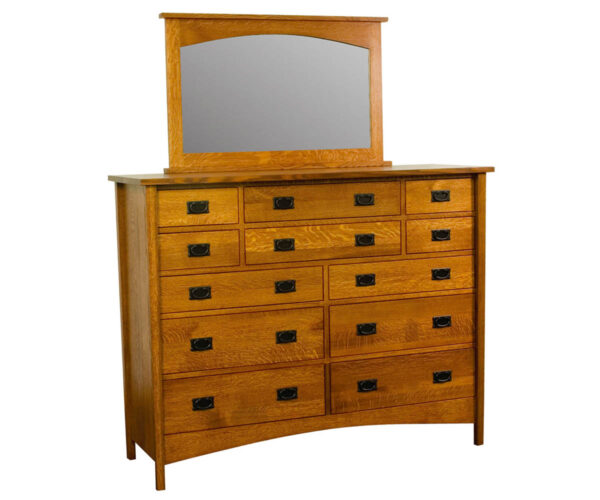 Arts & Crafts 12 Drawer Dresser