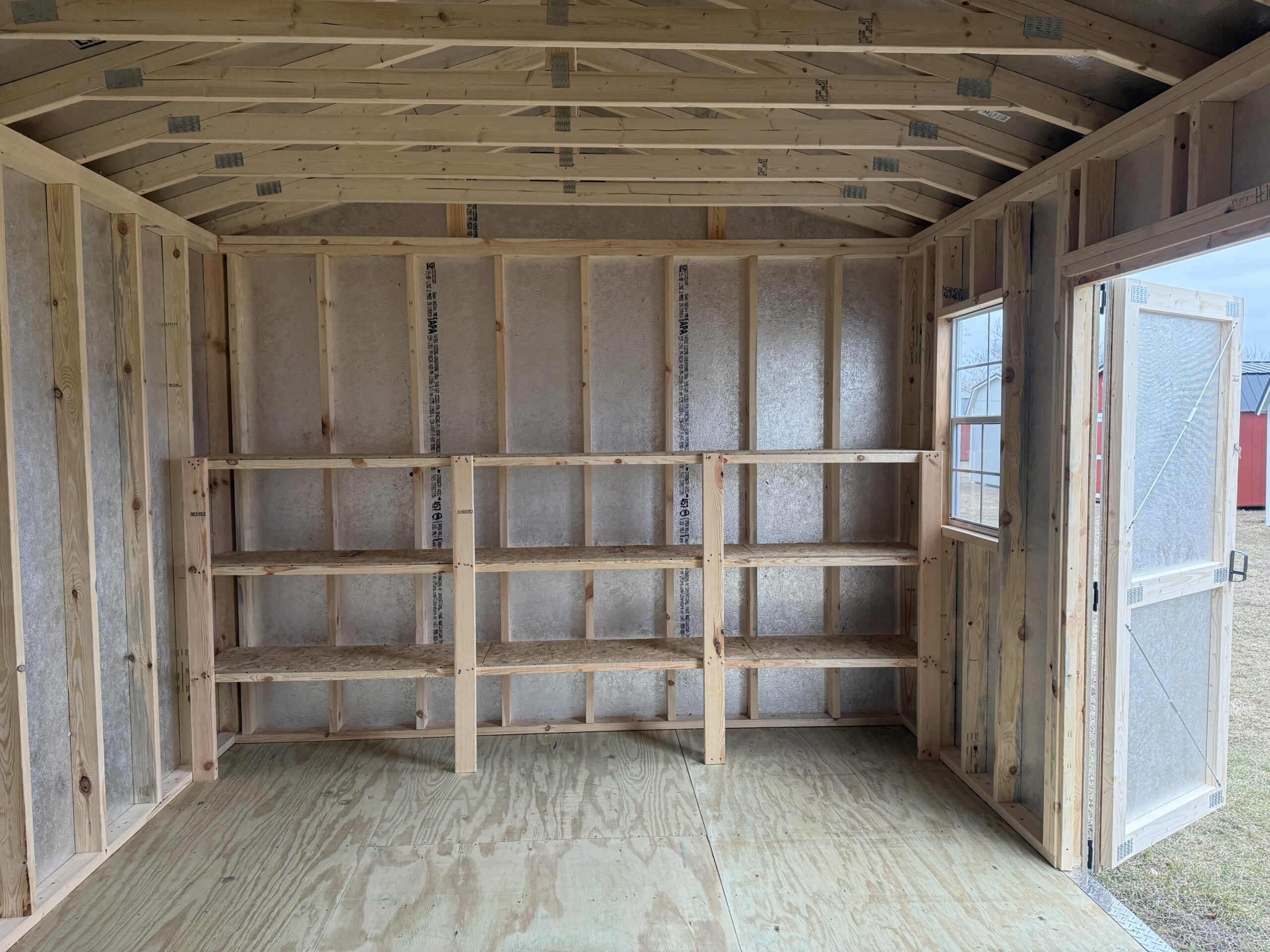 12' x 16' Utility Shed - Image 2