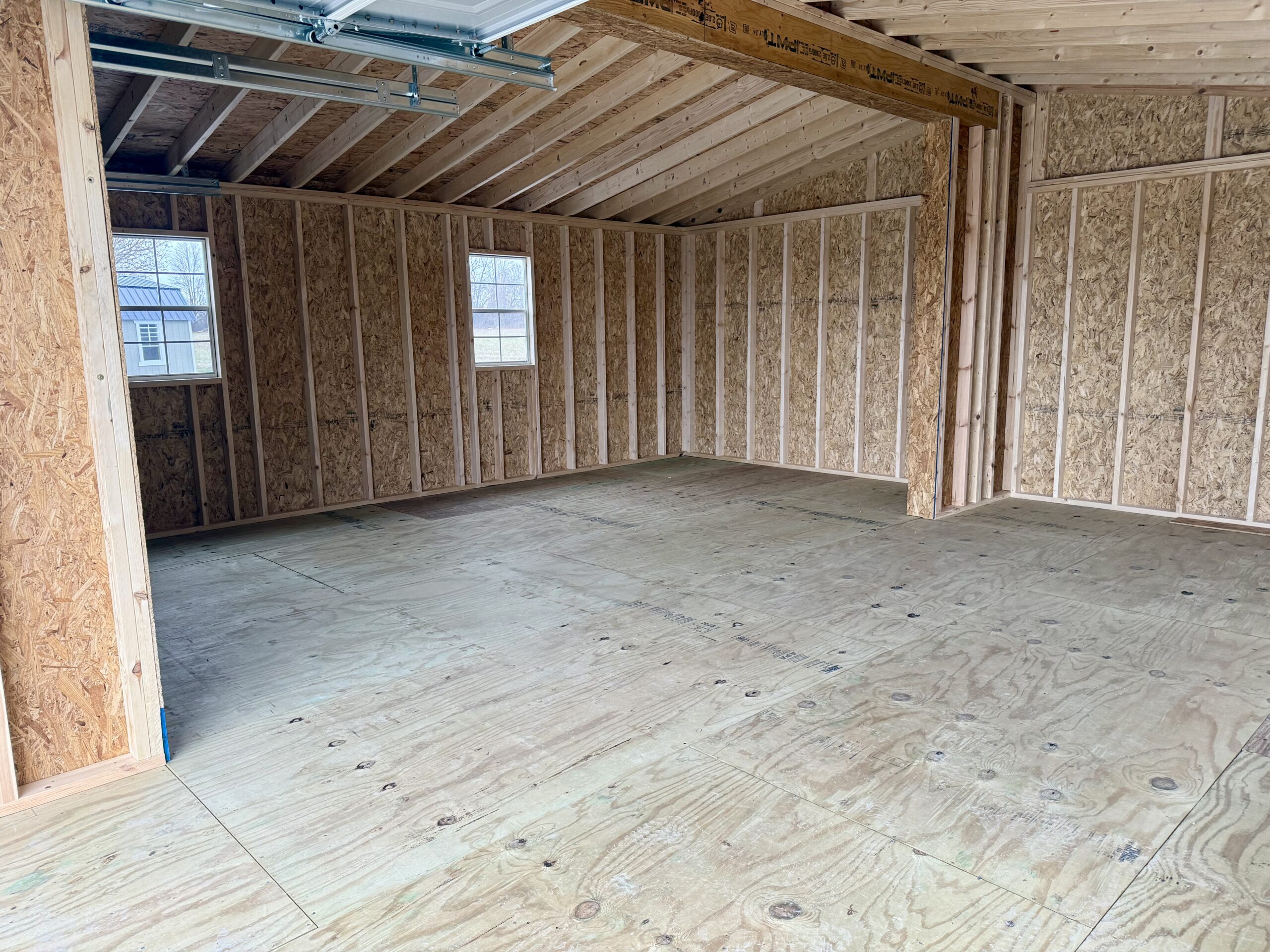 24' x 24' Double Utility Garage - Image 6