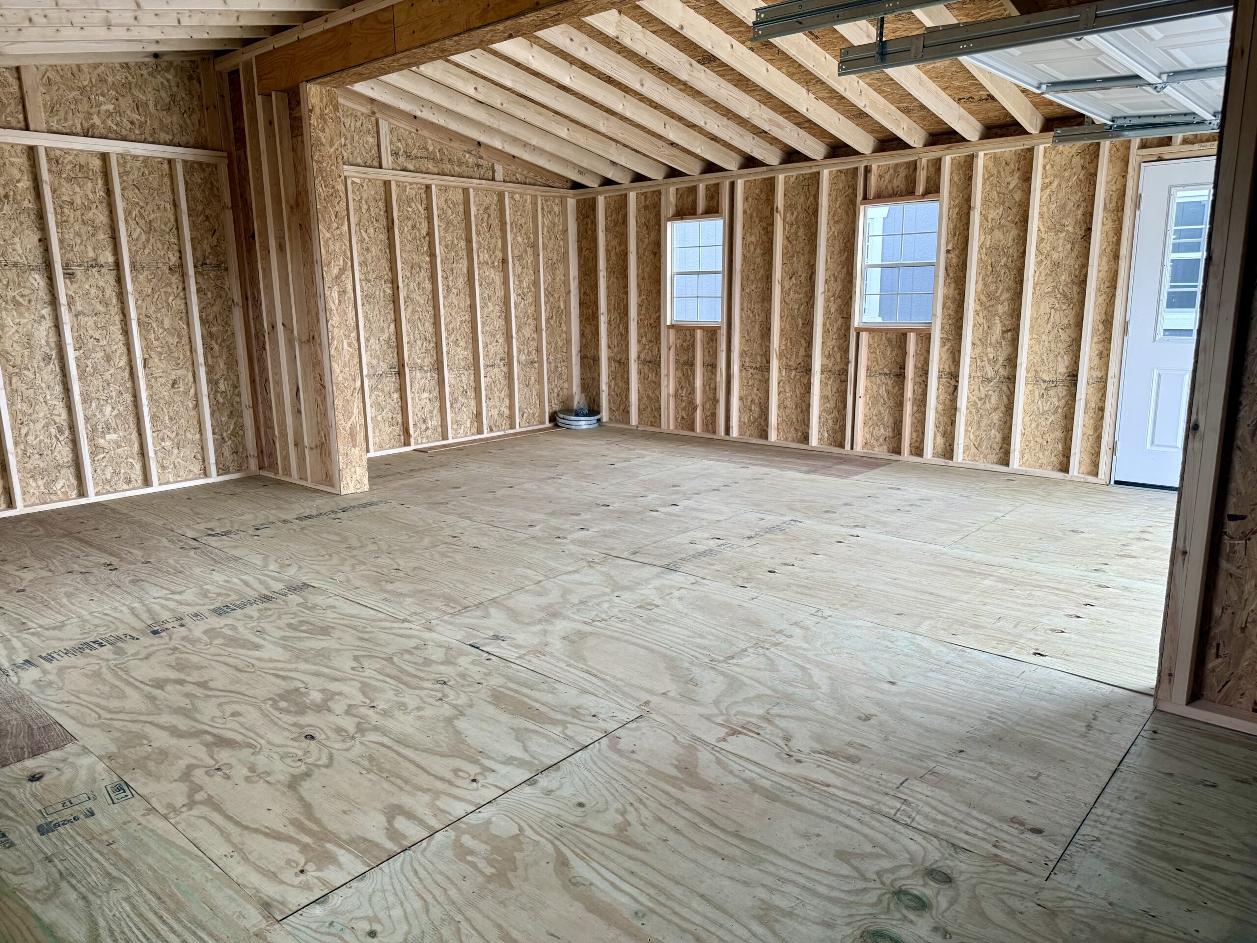 24' x 24' Double Utility Garage - Image 5