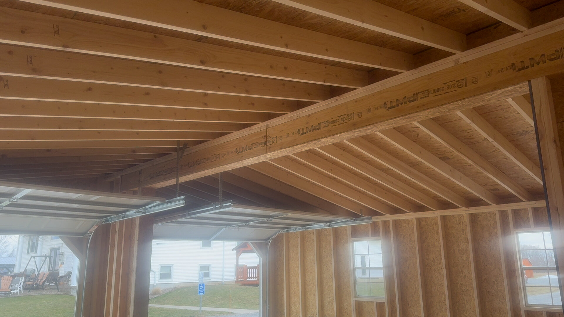 24' x 24' Double Utility Garage - Image 4