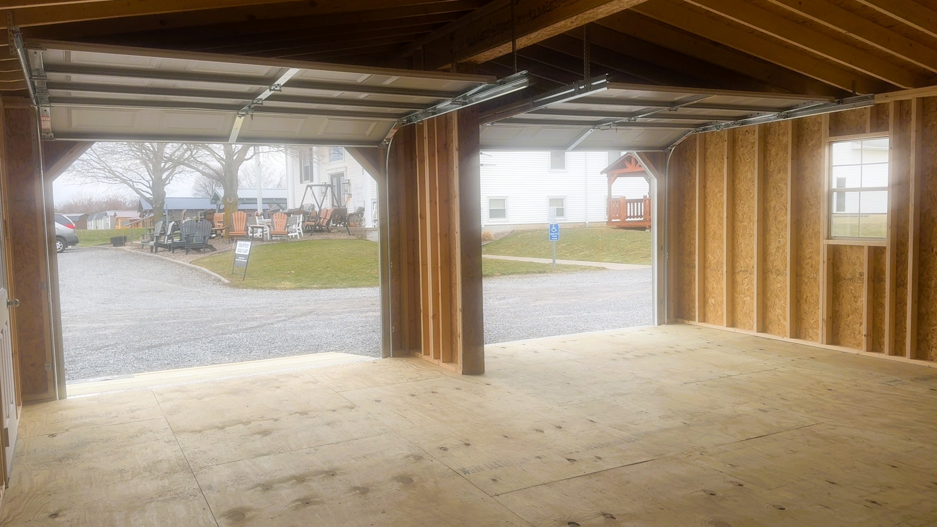 24' x 24' Double Utility Garage - Image 2