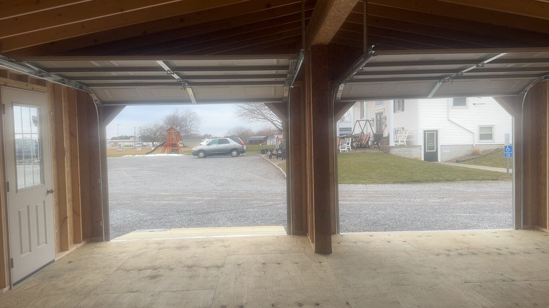 24' x 24' Double Utility Garage - Image 3