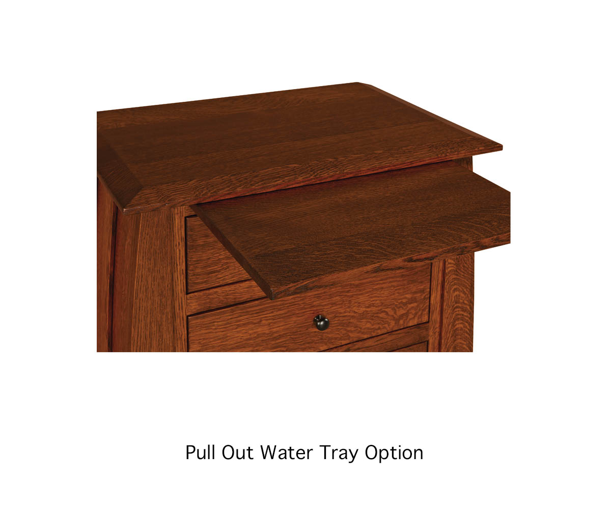 Finland 2 Drawer Open Nightstand - Image 4