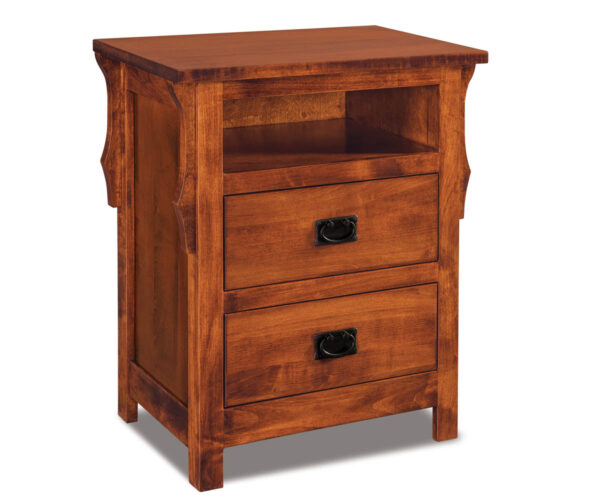 Stick Mission 2 Drawer Nightstand