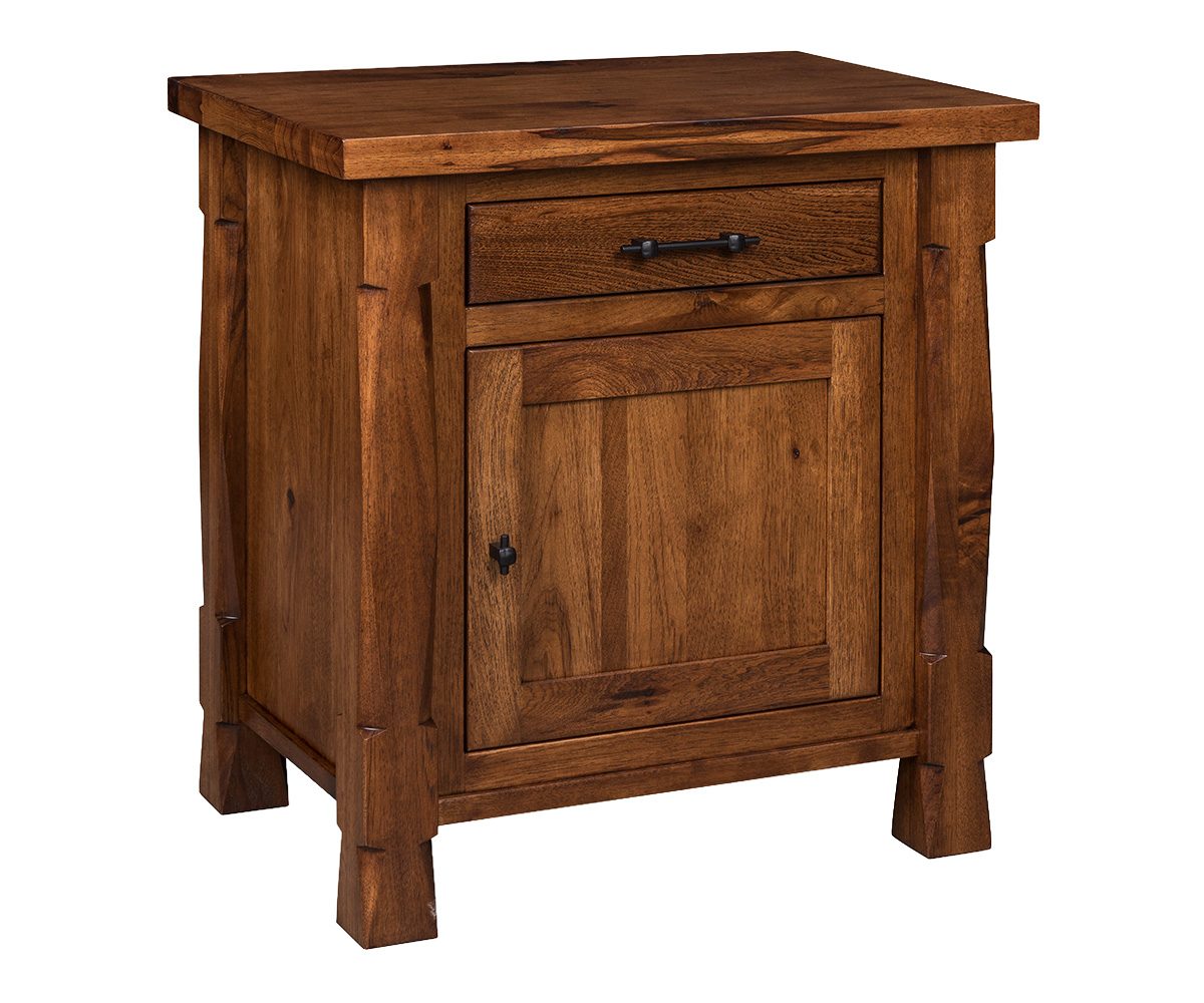 Ouray 1 Drawer 1 Door Nightstand