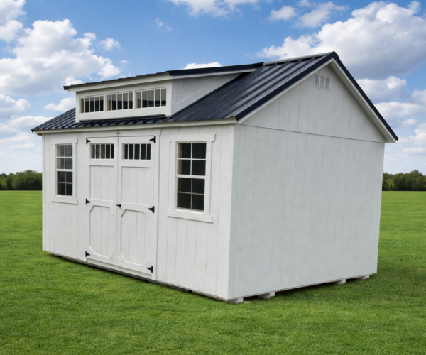 12' x 16' Utility Shed w/ Dormer