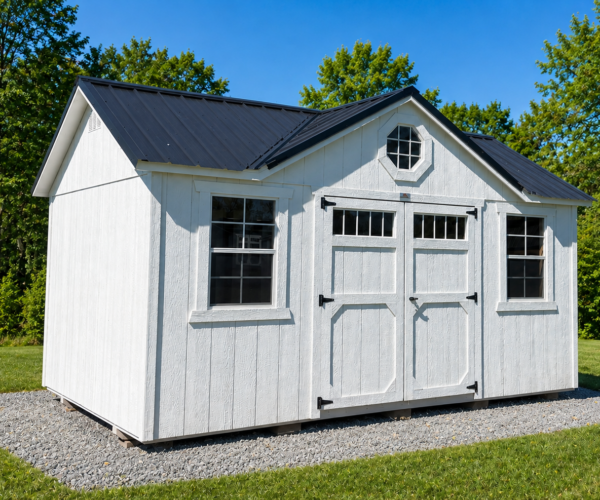 10' x 16' Gable Dormer Utility Shed