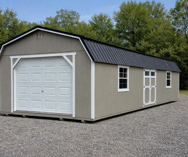 14' x 40' Lofted Barn Garage
