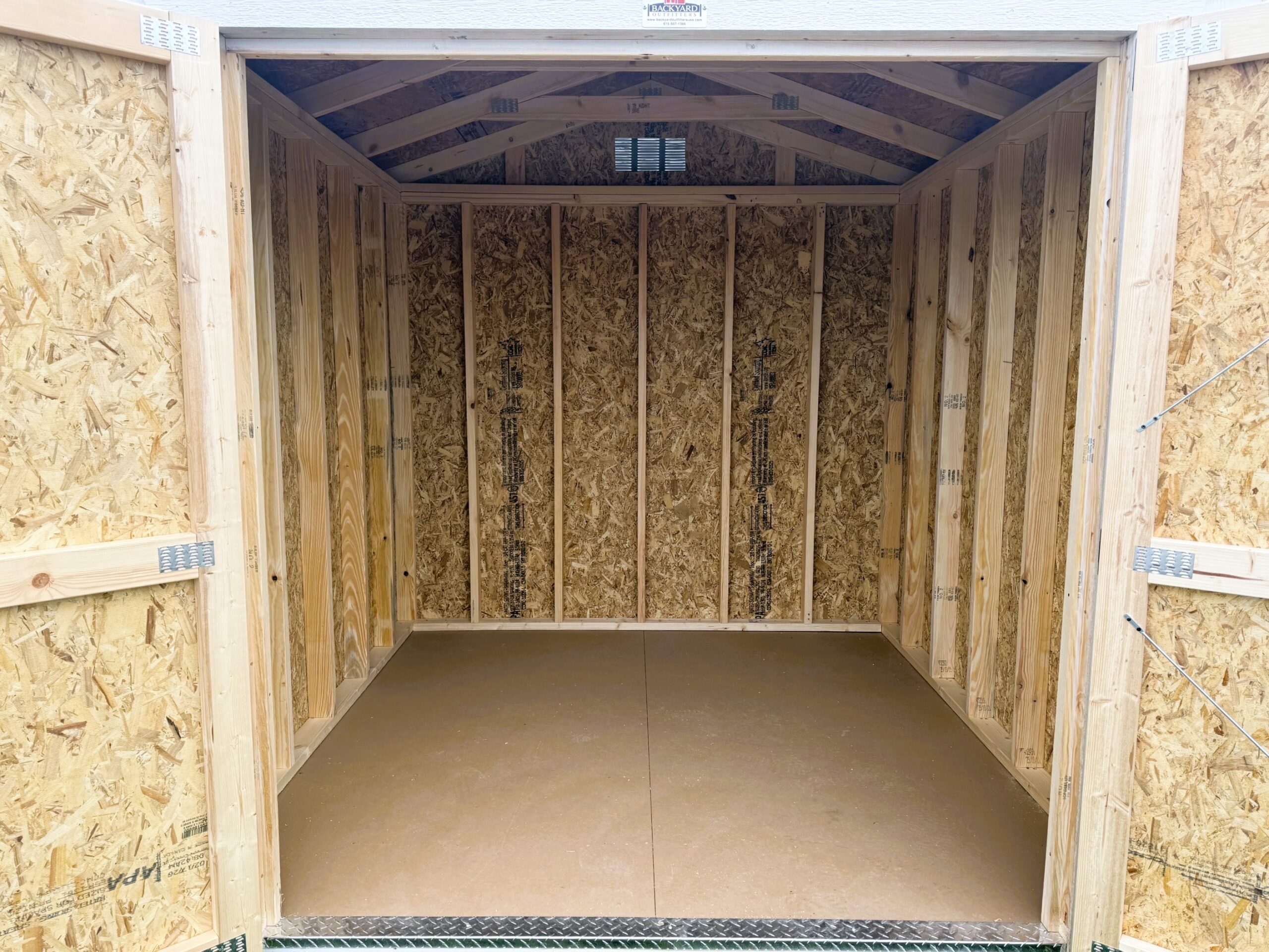 8' x 8' Utility Shed - Image 2