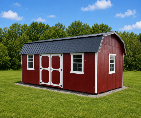12' x 24' Lofted Barn Garage