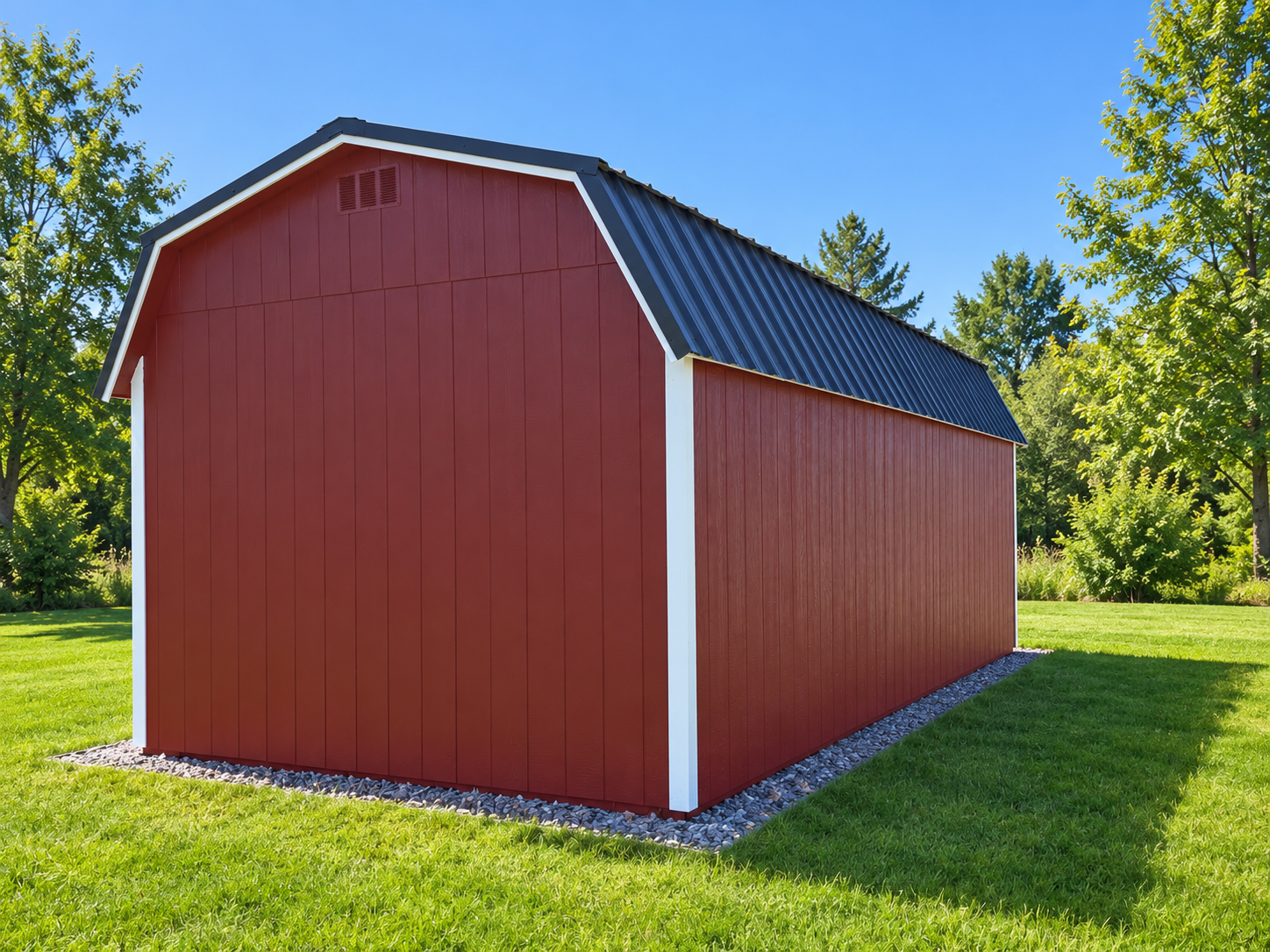 12' x 24' Lofted Barn Garage - Image 6