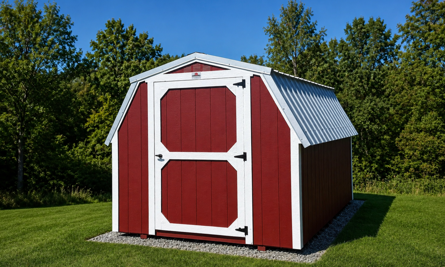 8' x 12' Mini Barn