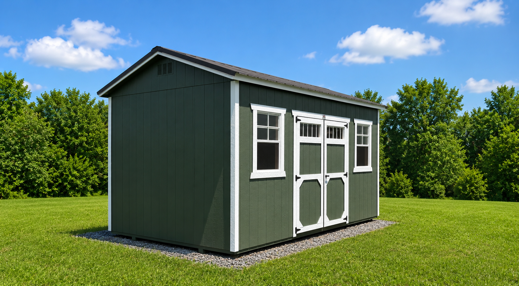 10' x 16' Utility Shed