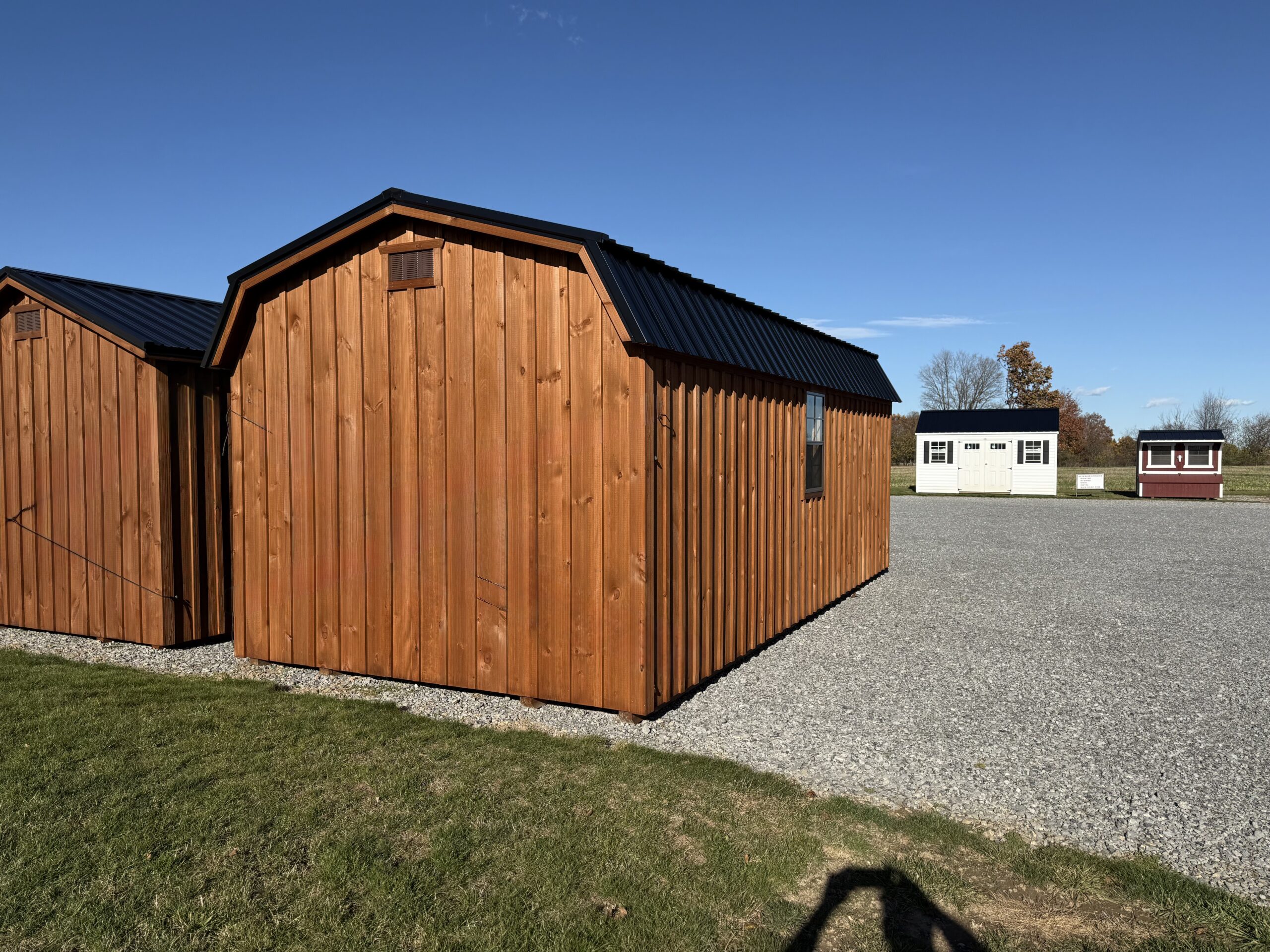 12' x 24' Deluxe Gambrel Lofted Barn Garage *PRE-OWNED* - Image 2