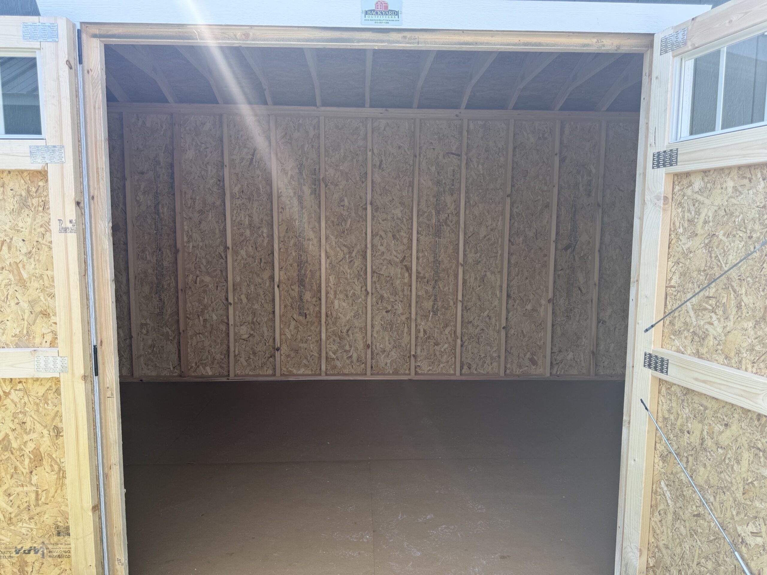 10' x 16' Utility Shed - Image 2