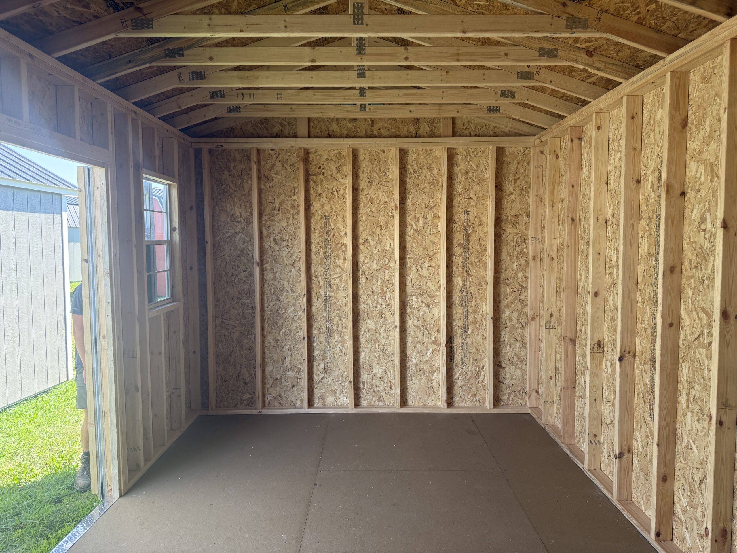 10' x 16' Utility Shed - Image 3