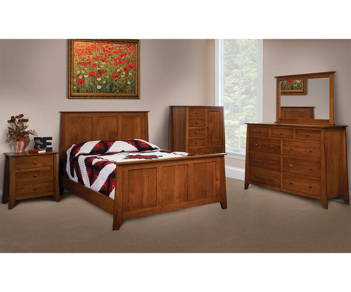 Berwick 1 Drawer Open Nightstand - Image 5