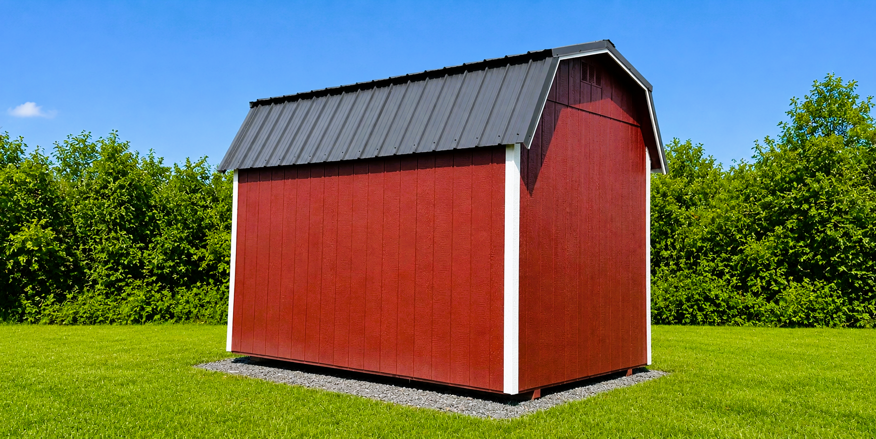 8' x 12' Lofted Barn - Image 4