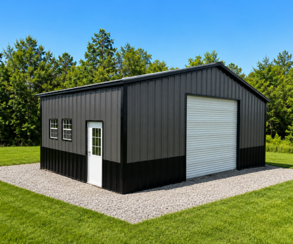 30'W x 20'L x 10'H Vertical Garage