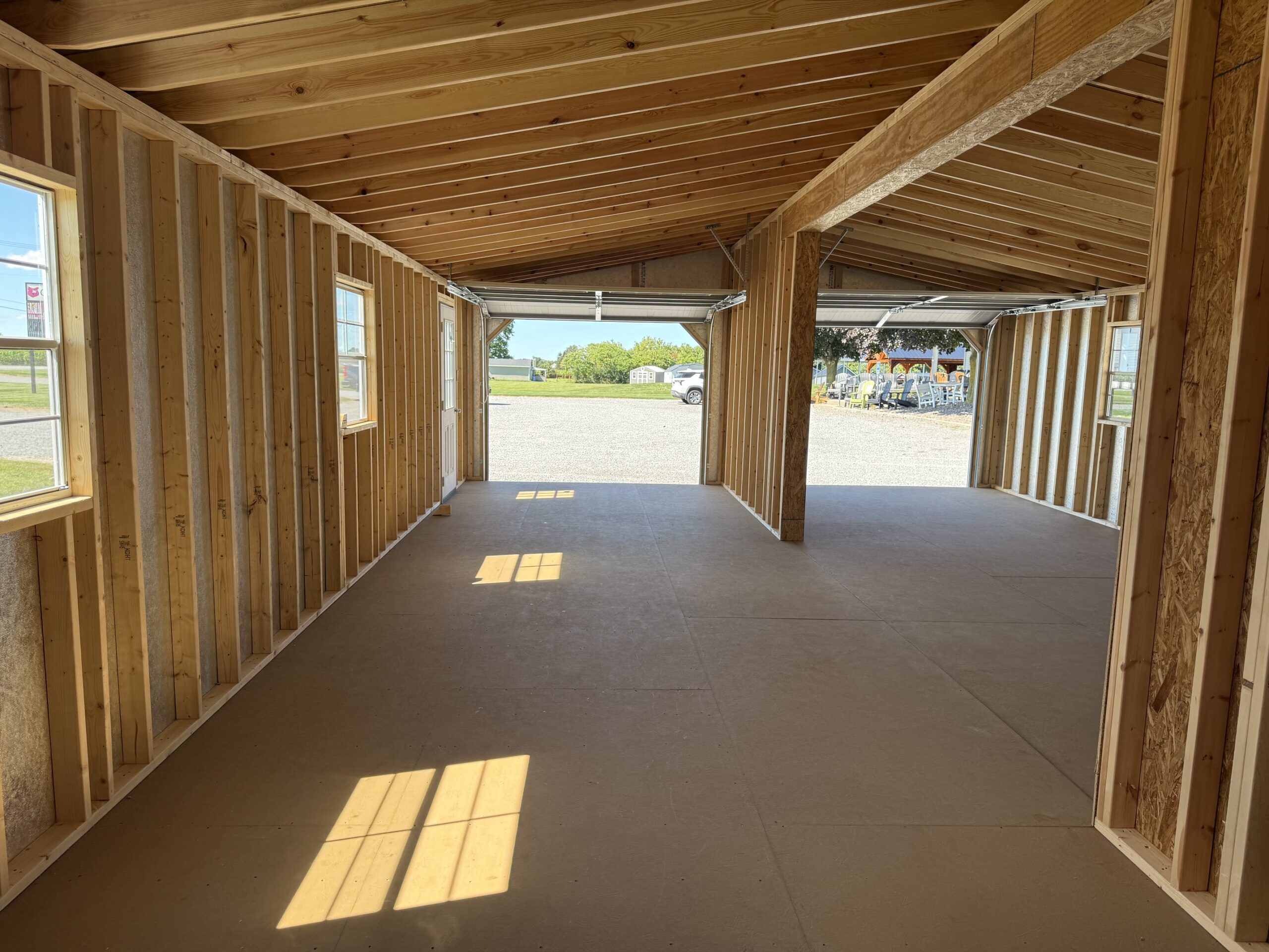24' x 40' Double Utility Garage - Image 4