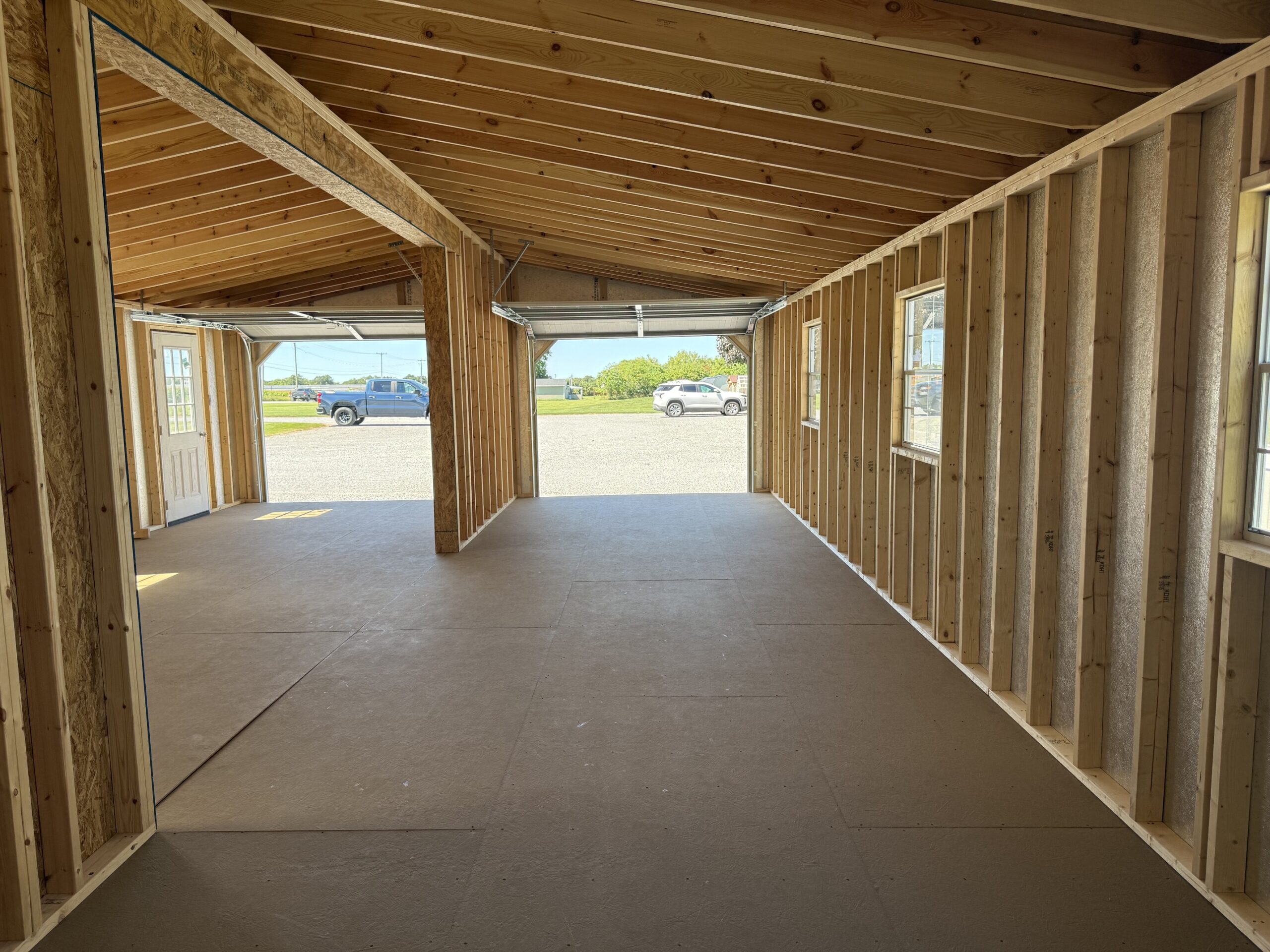 24' x 40' Double Utility Garage - Image 7