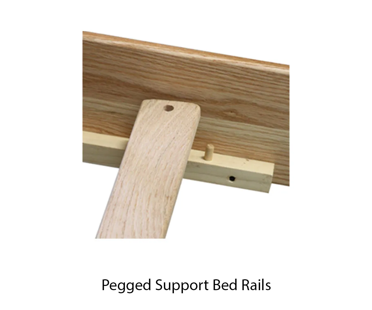 Cedar Hollow Bed with Side Storage - Image 3