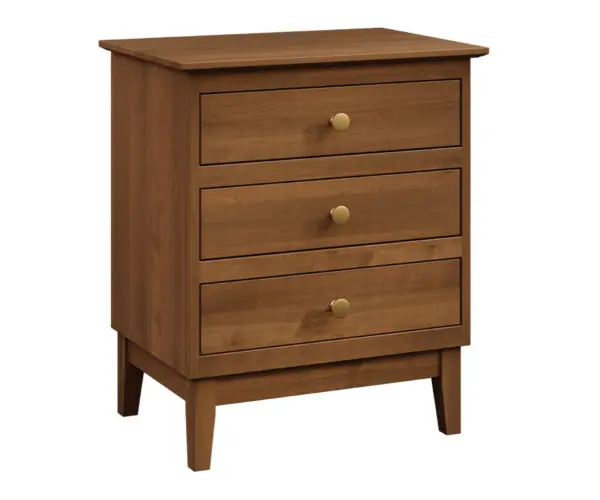 Pierce Three Drawer Nightstand
