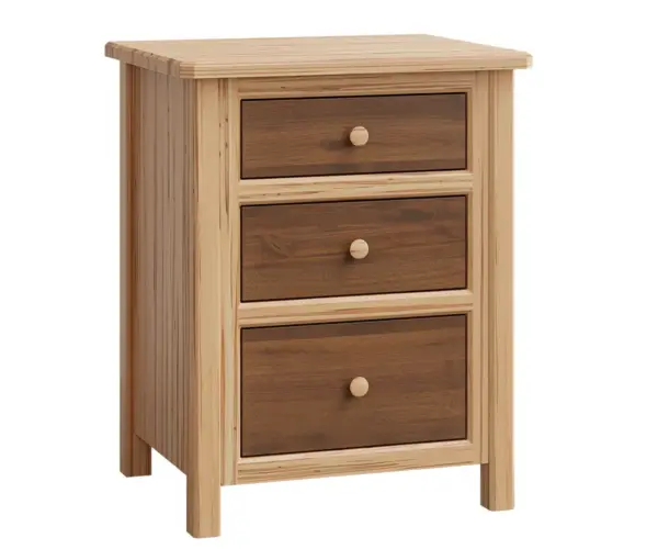 Cornwell Three Drawer Nightstand