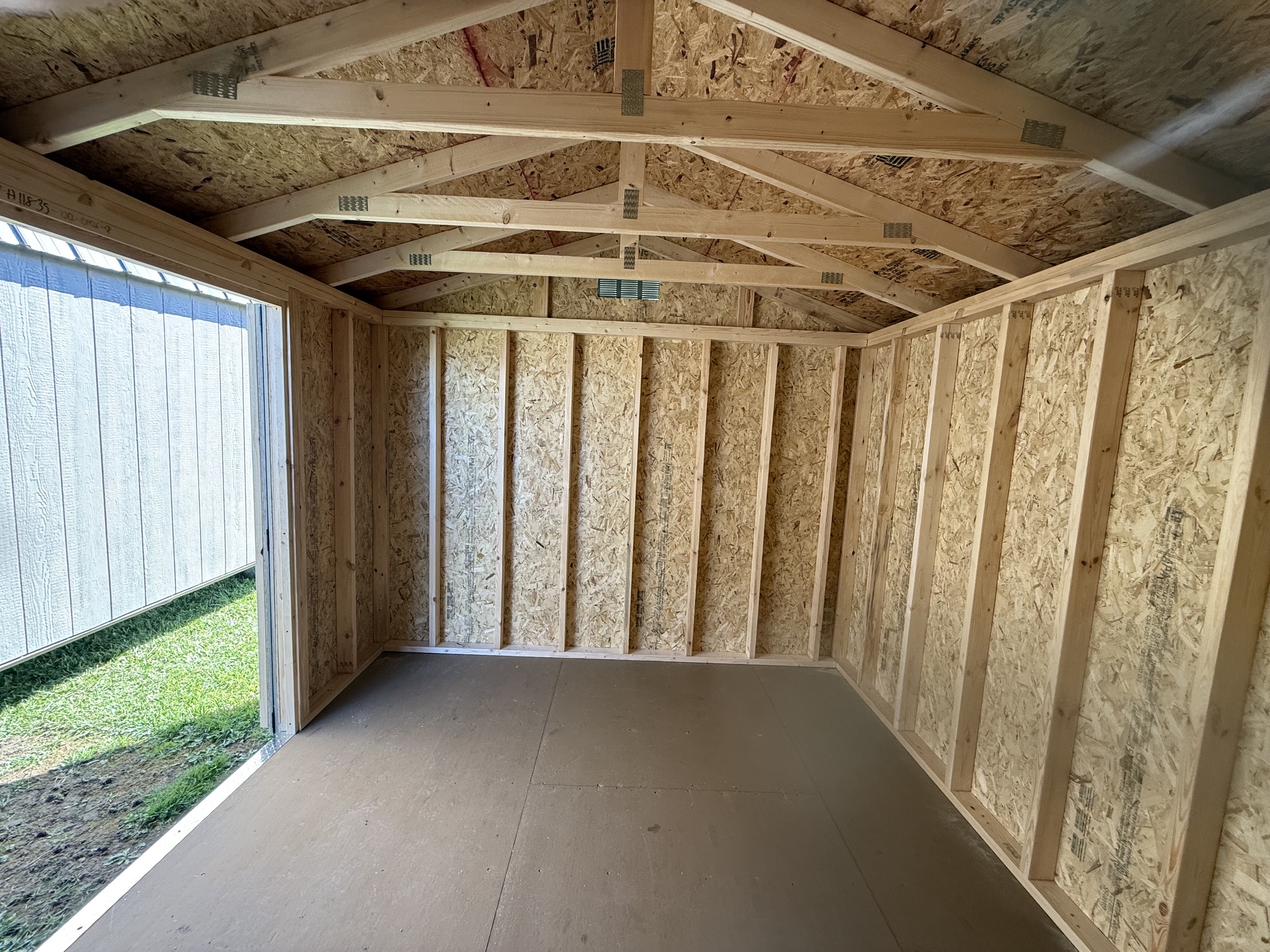 10' x 12' Utility Shed - Image 4