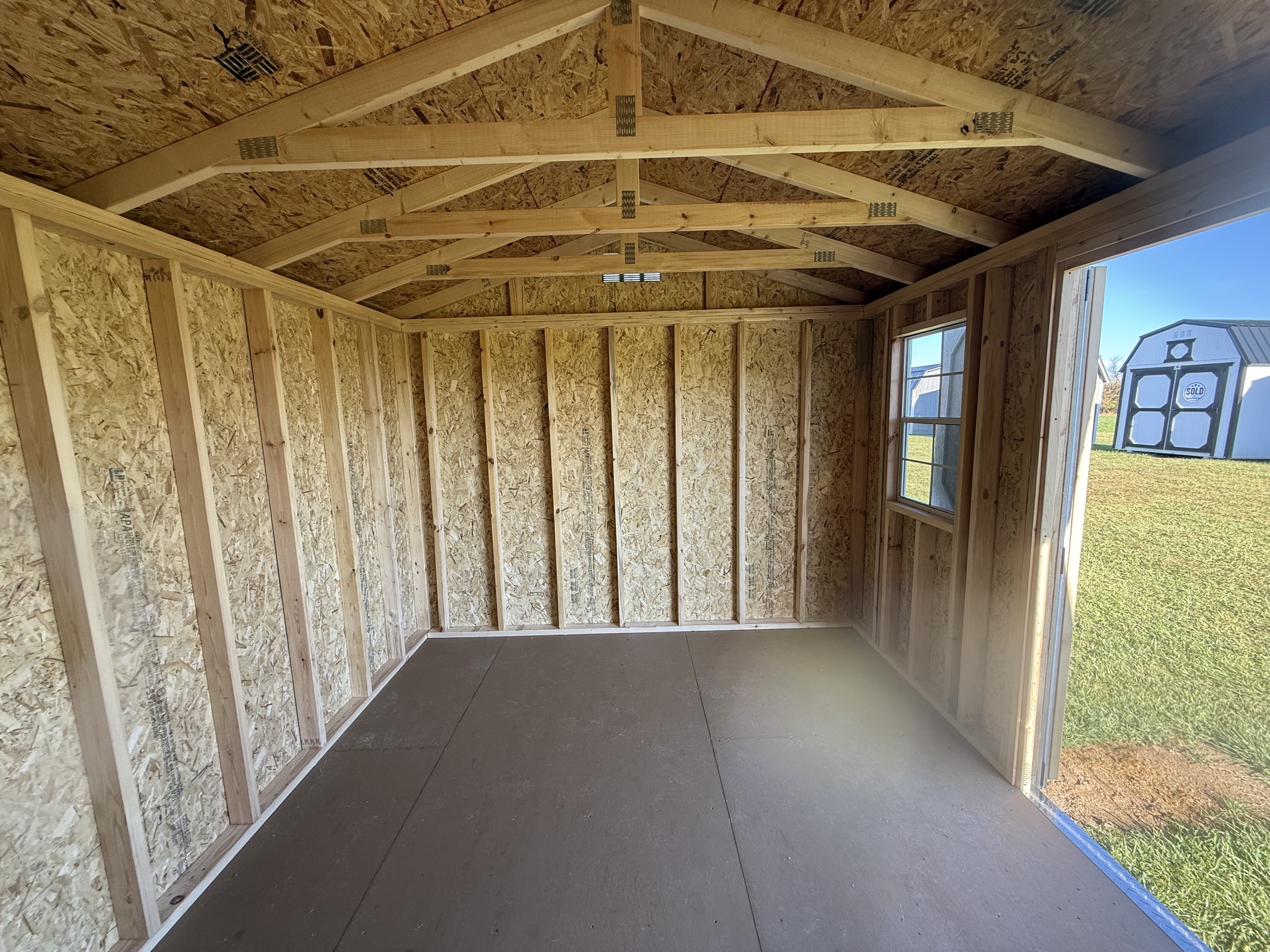 10' x 12' Utility Shed - Image 2