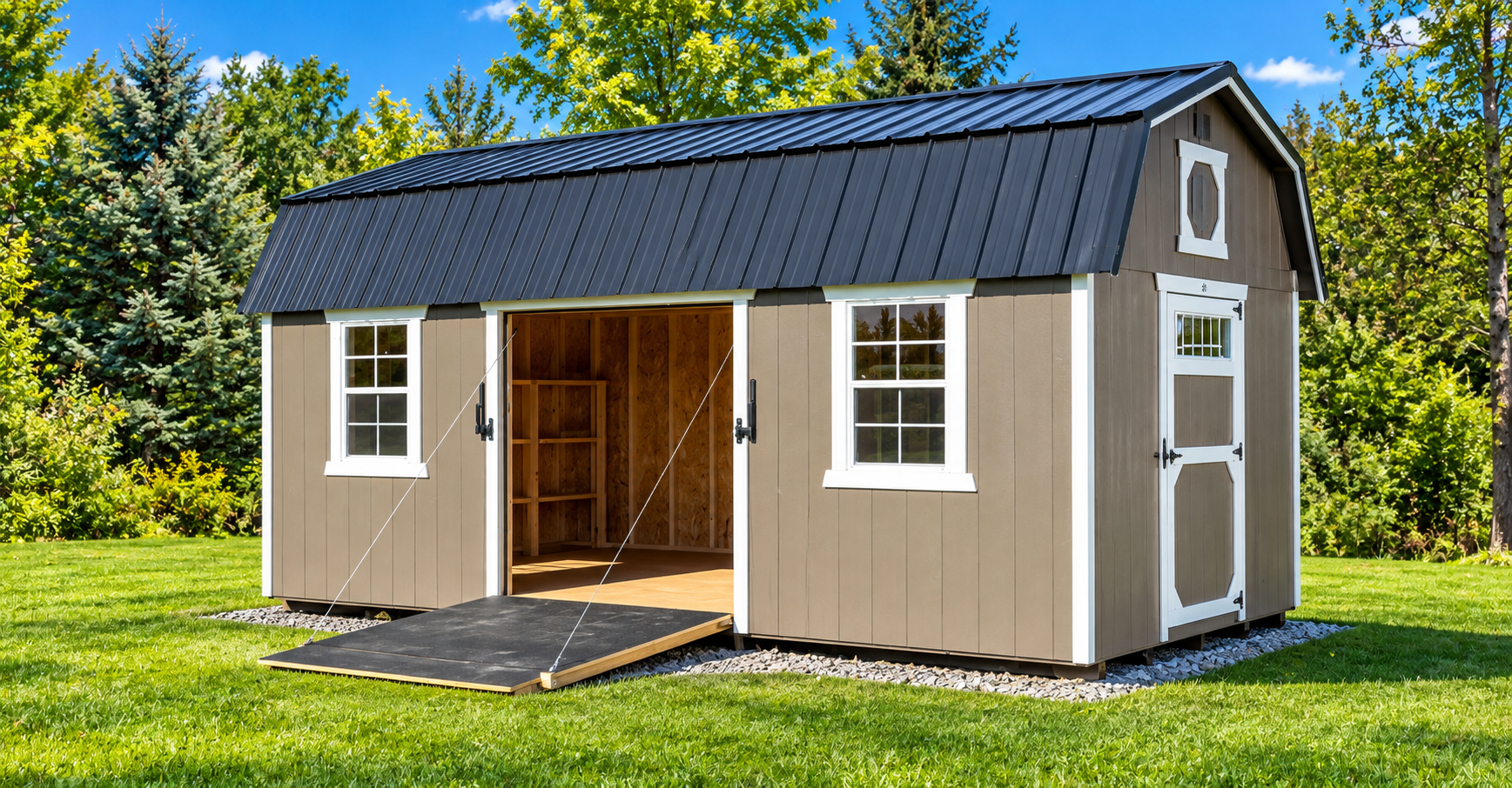 12' x 20' Lofted Barn - Image 3