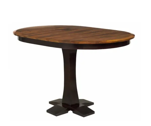 Christy Round Pedestal Dining Extension Table