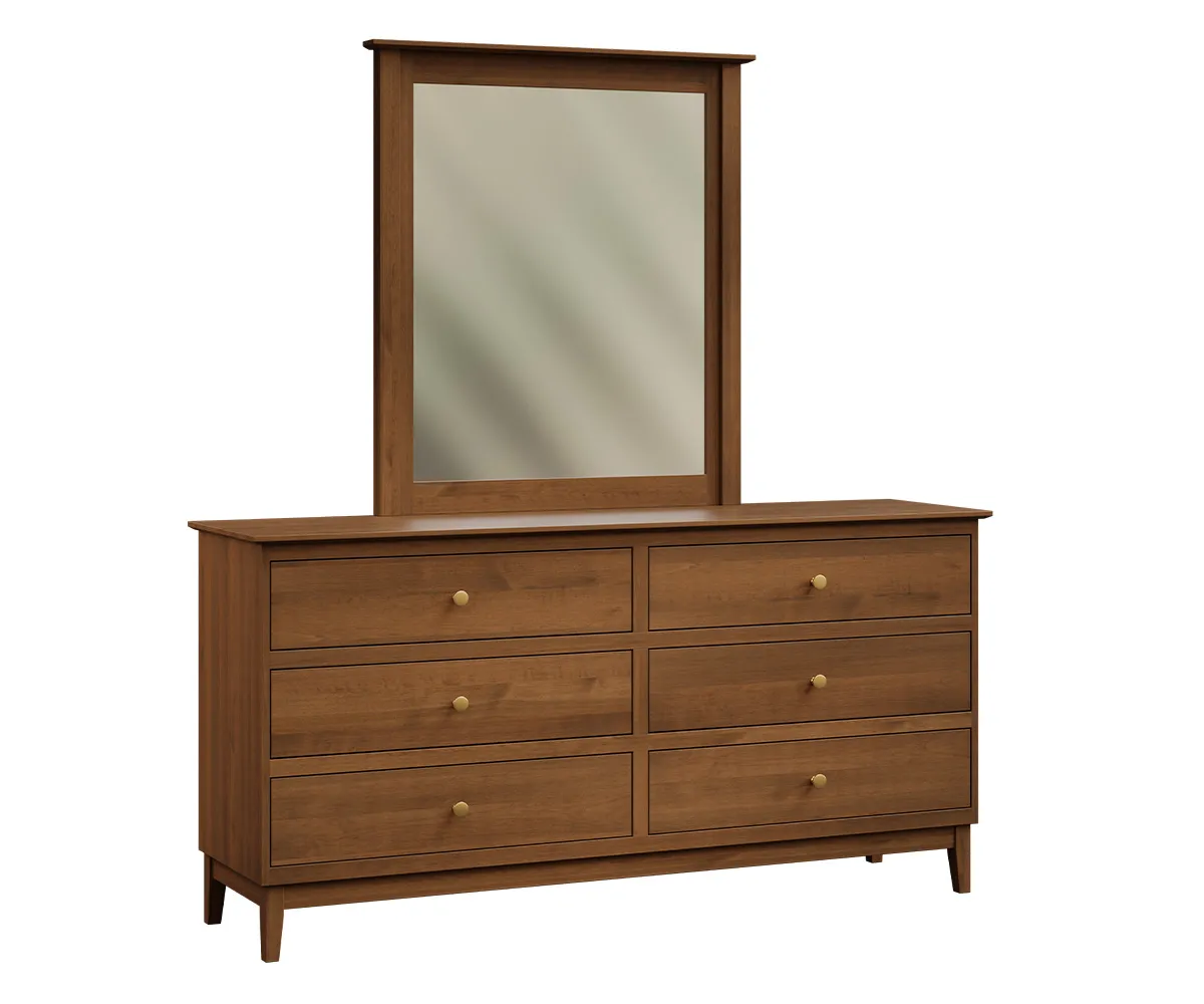 Pierce Six Drawer Dresser